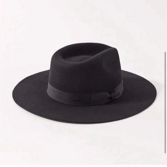 URBAN OUTFITTERS UO FEDORA RANCHER HAT BLACK Made by Minga | Unisex Fedora Rancher Hat | Handmade | Black  main image 3